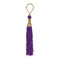 Purple Tassel Keychain